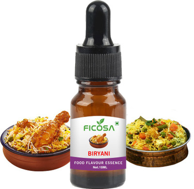 Ficosa Biryani Attar 15ML For Use Veg Biryani/Pulao, Non Veg Biryani/Pulao Herbal Attar(Spicy)