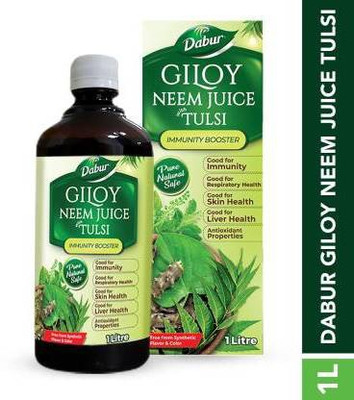 Dabur GILOY NEEM JUICE PACK OF 2(Pack of 2, 2 L)
