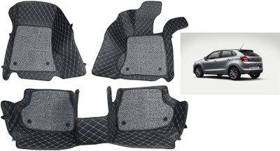 AYW Leatherite 7D Mat For  Maruti Suzuki Baleno(Black)