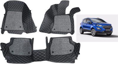 AYW Leatherite 7D Mat For  Ford Ecosport(Black)