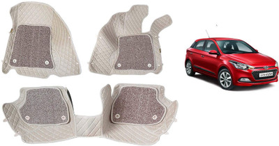 AYW Leatherite 7D Mat For  Hyundai Elite i20(Beige)