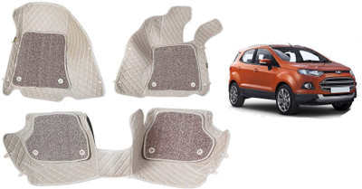 AYW Leatherite 7D Mat For  Ford Ecosport(Beige)