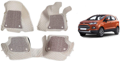 AYW Leatherite 7D Mat For  Ford Ecosport(Beige)