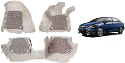 AYW Leatherite 7D Mat For  Maruti Suzuki Ciaz(Beige)