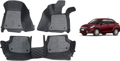 AYW Leatherite 7D Mat For  Maruti Suzuki Swift Dzire(Black)