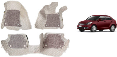 AYW Leatherite 7D Mat For  Maruti Suzuki Swift Dzire(Beige)