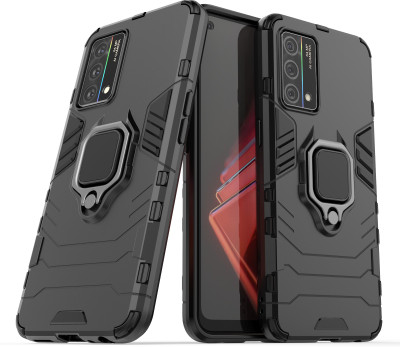 Mobile Mart Back Cover for Realme GT Master Edition(Black, Cases with Holder, Pack of: 1)