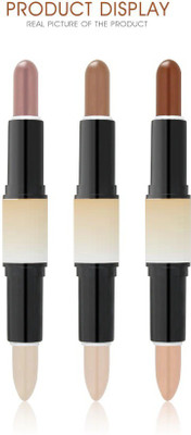 JANOST 3D Soft Bronzer Highlighter Stick Face Makeup  Concealer(MULTICOLOR, 24 g)