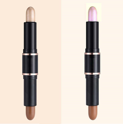 JANOST Waterproof Stick 2 IN 1 Contour And Highlighter Concealer pack of 1 Concealer(Multicolor, 16 g)