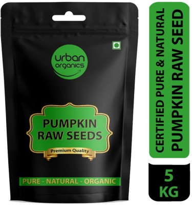 Urban Organics Raw Pumpkin Seeds For Eating and Weight Loss Management - High Protein and Fiber Pumpkin Seeds(5 kg)