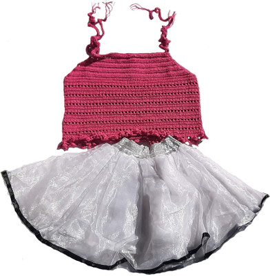 My Little Princess Baby Girls Casual Top Skirt(Pink)