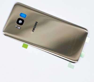 Kraze4blaze Samsung Galaxy S8 Back Panel(Gold)