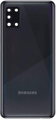 Kraze4blaze Samsung Galaxy A31 with camera lens Back Panel(Black)