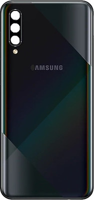 Sandreezz Samsung Galaxy A50s / SM-A507(With Camera lens) (with Proper Logo) Back Panel(Prism Crush Black)