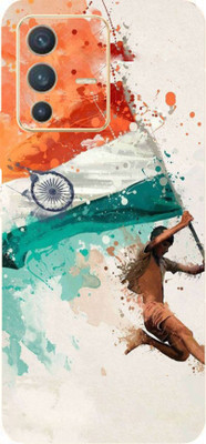 LAMHA Vivo V23 5G Mobile Skin(Ultra Super Sabse Pyara Tiranga Humara With High Matte Finish.)