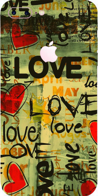 AsSkin Apple iPhone 7 Plus, Apple iPhone 7 Plus Mobile Skin(Ultra Super Love text With High Matte Finish..,)