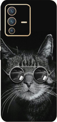 LAMHA Vivo V23 5G Mobile Skin(Ultra Super Kitto Cat With High Matte Finish.)