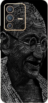 LAMHA Vivo V23 5G Mobile Skin(Ultra Super Mohandas Karamchand Gandhi With High Matte Finish.)