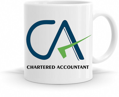 R CREATION CHARTERED ACCOUNTANT PRINTED MUG Ceramic Coffee Mug(325 ml)