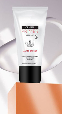 tanvi27 Face Primer makeup All Matte Make Up Foundation pore vitamin e Oil-control Primer  - 30 ml(TRANSPARENT)