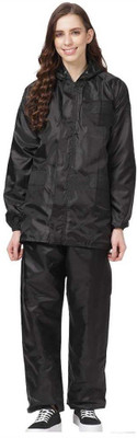 Mankrit Solid Women Raincoat