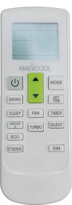 BhalTech 225 AC Compatible for  Whirlpool Magicool AC Remote Controller(White)