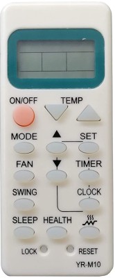 BhalTech YR-M10 AC Compatible for  HAIER AC VE-73 Remote Controller(White)