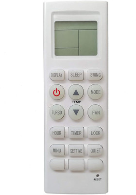 BhalTech 36 AC Compatible for  Onida AC Remote Controller(White)
