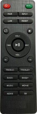 SHIELDGUARD Remote Control No. 342, Compatible for Home Theater System Boat Remote Controller(Black)