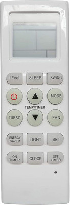 BhalTech 36 AC Compatible for  Lloyd AC Remote Controller(White)
