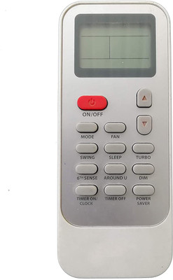 BhalTech DG11J1-11 DG11J1-34 AC Compatible for Whirlpool 3D Cool AC (VE-129) Remote Controller(White)