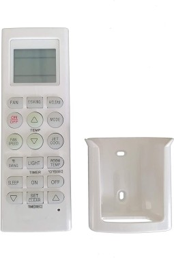 BhalTech VE-36 with Holder Stand AC Compatible for  LG AC Remote Controller(White)