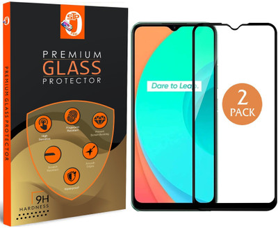 STP FEEL Edge To Edge Tempered Glass for Realme C11 2021 / Realme C21(Pack of 2)