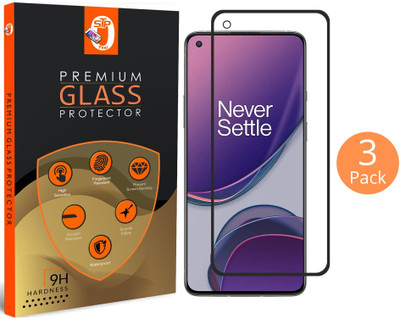 STP FEEL Edge To Edge Tempered Glass for OnePlus 8T(Pack of 3)