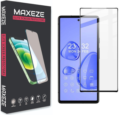 MAXEZE Edge To Edge Screen Guard for Google Pixel 6 Pro(Pack of 1)
