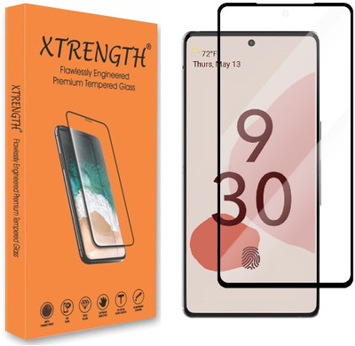 XTRENGTH Edge To Edge Tempered Glass for Google Pixel 6 Pro 5g(Pack of 1)
