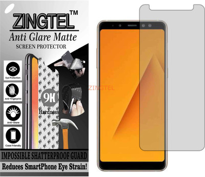 ZINGTEL Impossible Screen Guard for SAMSUNG GALAXY A8 PLUS (2018) (Matte Finish)(Pack of 1)