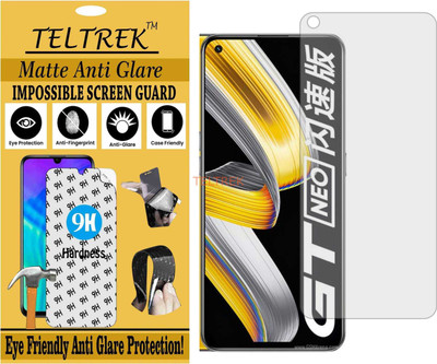TELTREK Impossible Screen Guard for REALME RMX3031 (Shatterproof Matte)(Pack of 1)