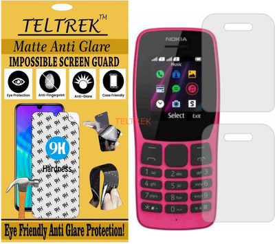 TELTREK Impossible Screen Guard for NOKIA 110 DS 2020 (Shatterproof Matte)(Pack of 1)