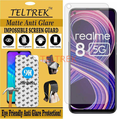 TELTREK Impossible Screen Guard for REALME 8 5G RMX3241 (Shatterproof Matte)(Pack of 1)