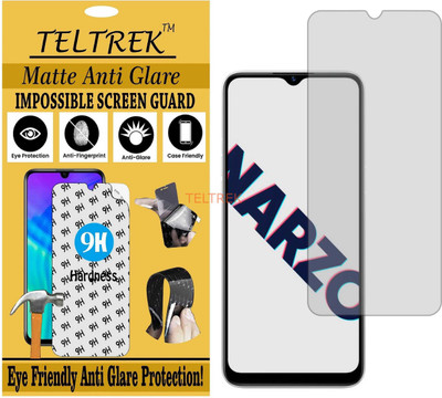 TELTREK Impossible Screen Guard for OPPO RMX 2020 (NARZO 10A) (Shatterproof Matte)(Pack of 1)