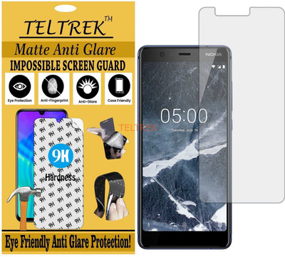 TELTREK Impossible Screen Guard for NOKIA TA-1076 (NOKIA 5.1) (Shatterproof Matte)(Pack of 1)