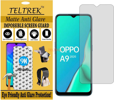 TELTREK Impossible Screen Guard for OPPO A9(2020) (Shatterproof Matte)(Pack of 1)