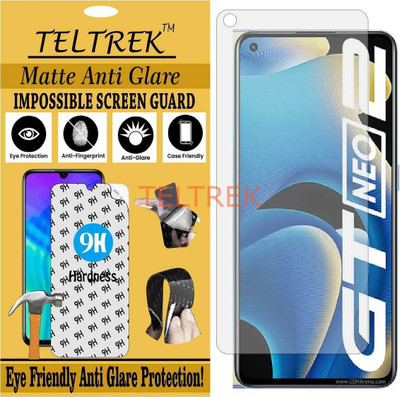 TELTREK Impossible Screen Guard for REALME GT NEO 2 RMX3370 (Shatterproof Matte)(Pack of 1)