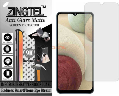 ZINGTEL Impossible Screen Guard for SAMSNG GALAXY A12 (Matte Finish)(Pack of 1)