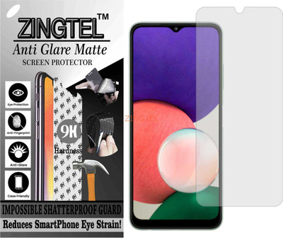 ZINGTEL Impossible Screen Guard for SAMSUNG GALAXY A22 5G (Matte Finish)(Pack of 1)