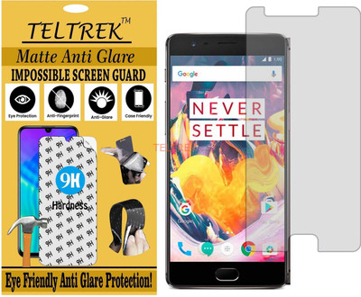 TELTREK Impossible Screen Guard for ONE PLUS 3T (Shatterproof Matte)(Pack of 1)