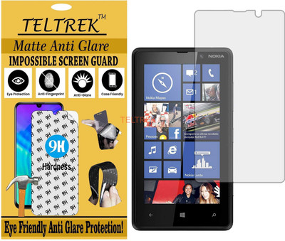 TELTREK Impossible Screen Guard for NOKIA LUMIA 820 (Shatterproof Matte)(Pack of 1)