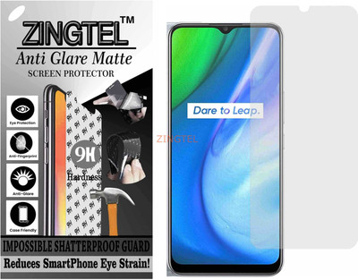 ZINGTEL Impossible Screen Guard for REALME V3 (Matte Finish)(Pack of 1)