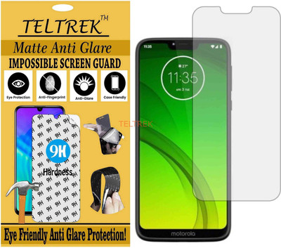 TELTREK Impossible Screen Guard for MOTO G7 POWER (Shatterproof Matte)(Pack of 1)